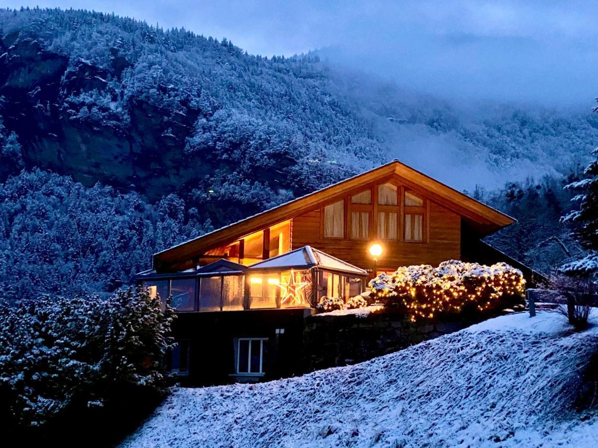 Appartement Aareschlucht- Grandiose Aussicht Fuer 2-6 Pers. 迈林根 外观 照片